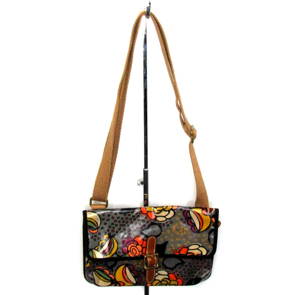 Fossil Handbags - Fossil Floral Coated Canvas Crossbody Shoulder Bag